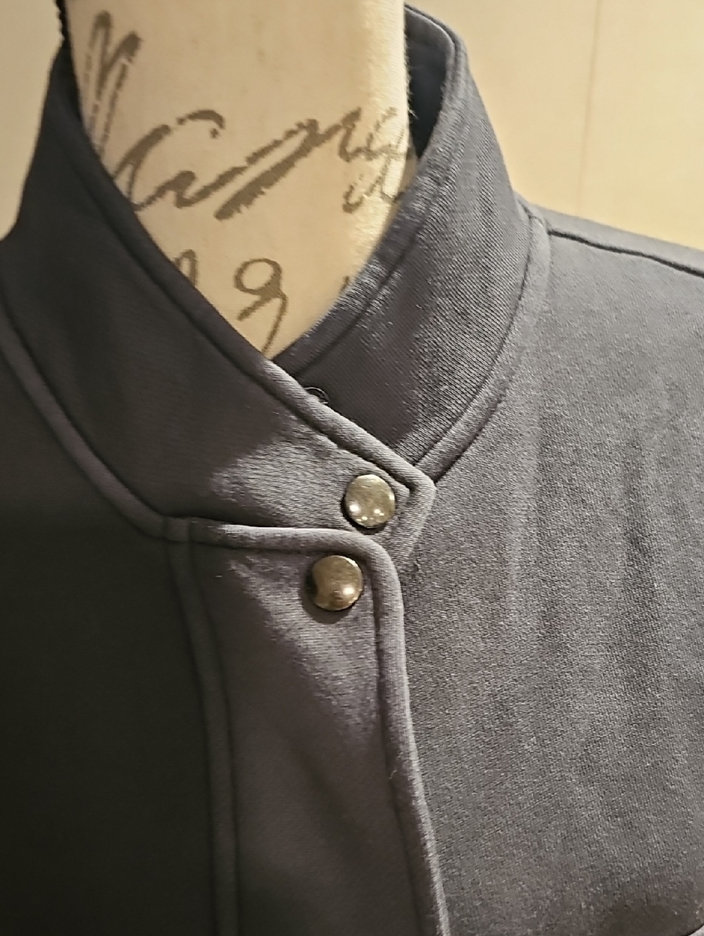 NEW Banana Republic Dark Navy Military Field Jacket.. Size XL.free Shippg - Picture 5 of 9